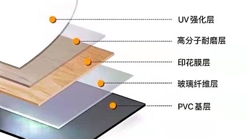 博凱、大巨龍PVC復(fù)合地板剖析